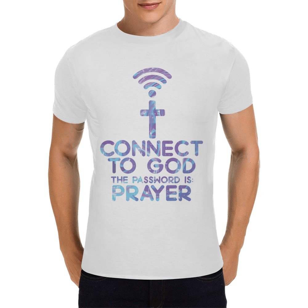 Men’s Christian T-Shirt – Premium Ring-Spun Cotton Faith Graphic Tee - Image 3