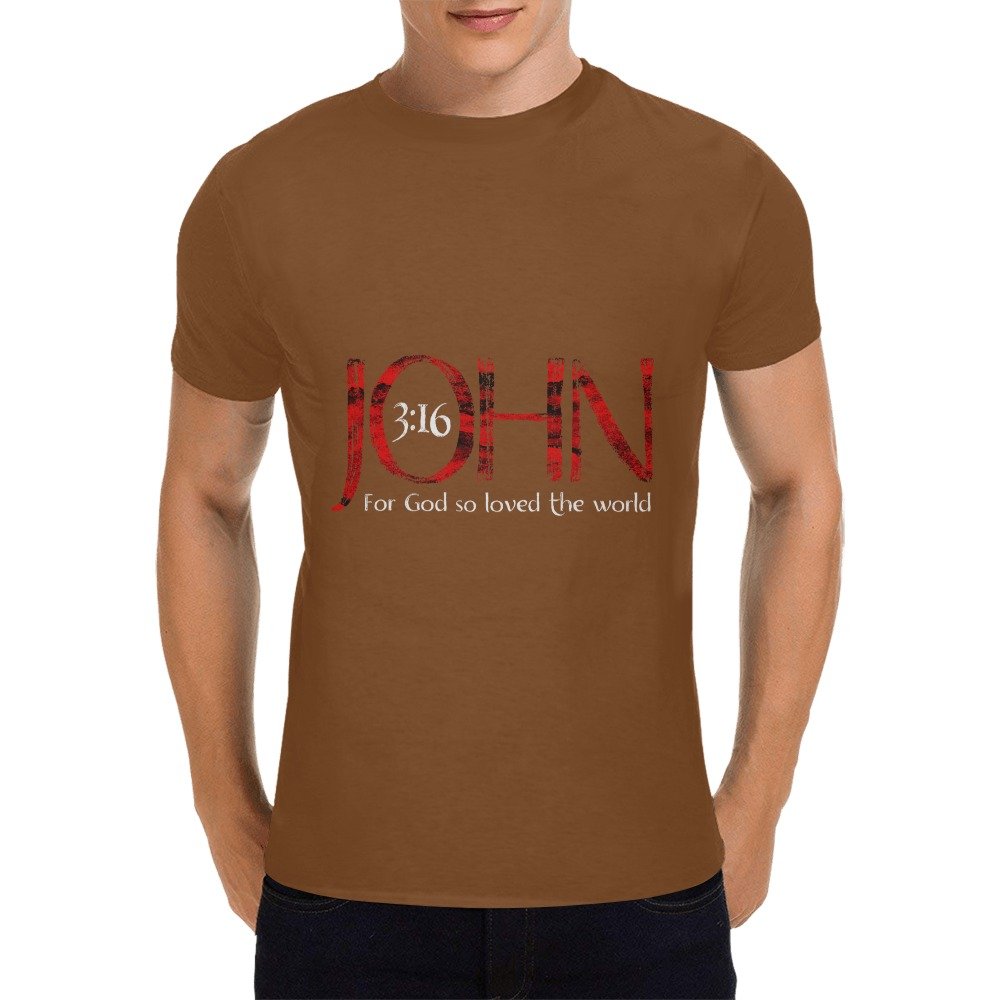 Men’s Christian T-Shirt – Premium Ring-Spun Cotton Faith Graphic Tee - Image 3