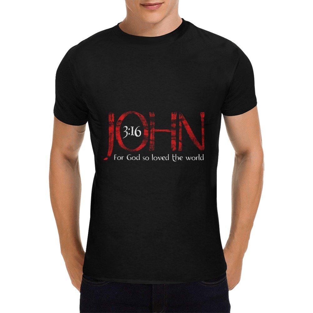 Men’s Christian T-Shirt – Premium Ring-Spun Cotton Faith Graphic Tee - Image 3