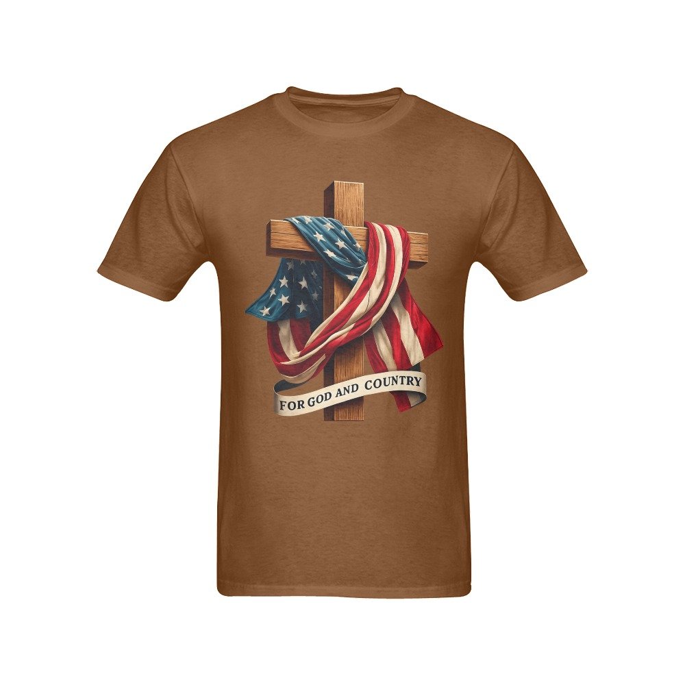 Men’s Christian T-Shirt – Premium Ring-Spun Cotton Faith Graphic Tee