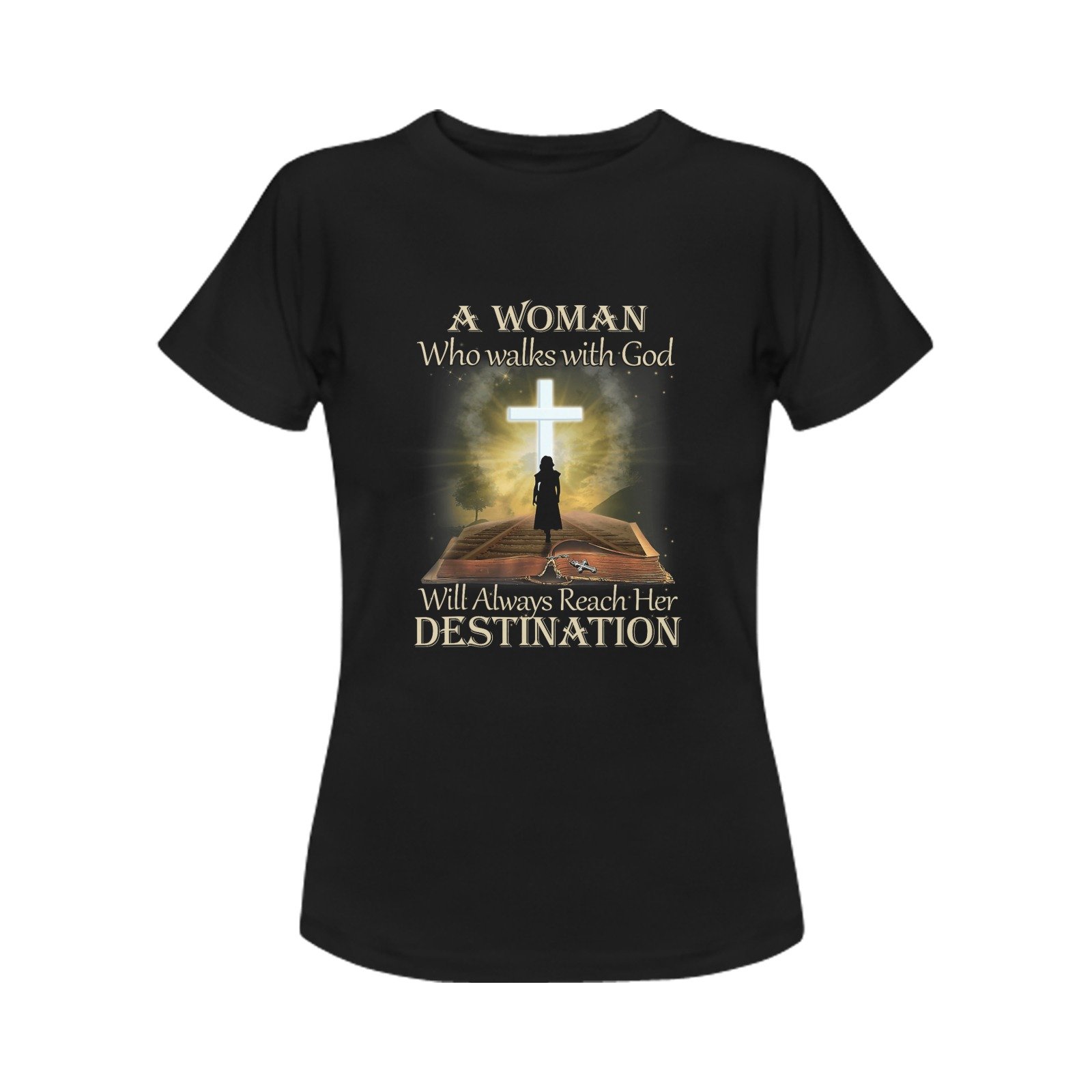 Men’s Christian T-Shirt – Premium Ring-Spun Cotton Faith Graphic Tee - Image 4