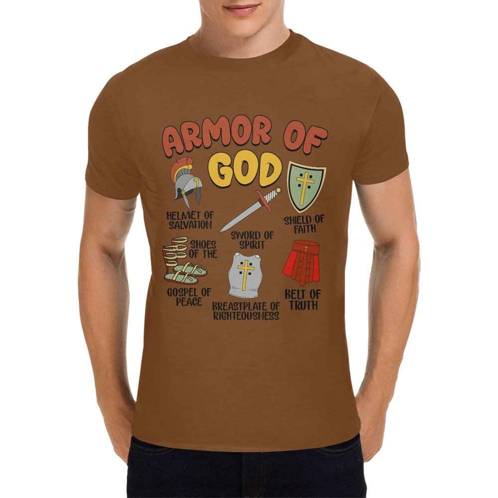 Men’s Christian T-Shirt – Premium Ring-Spun Cotton Faith Graphic Tee - Image 3
