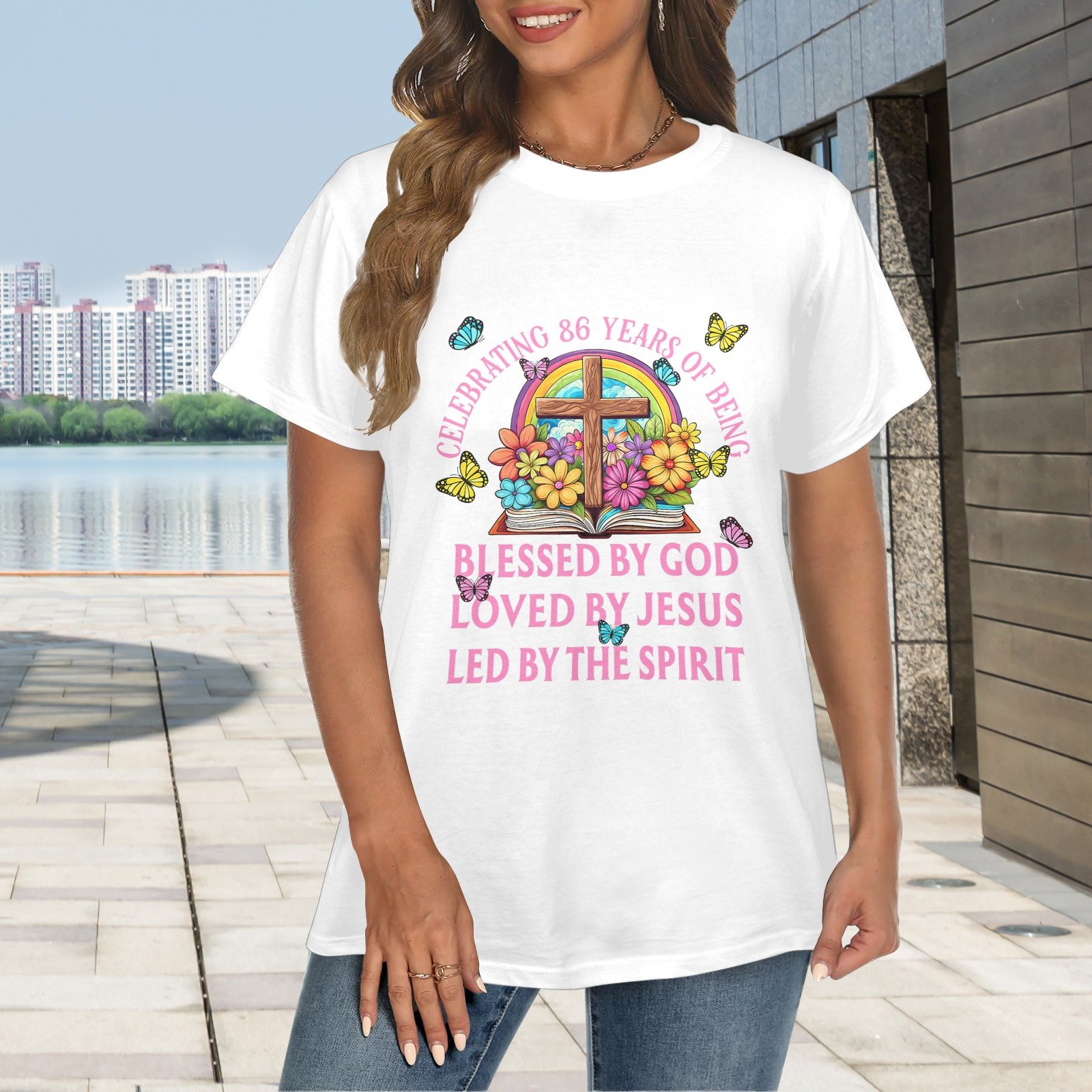 Men’s Christian T-Shirt – Premium Ring-Spun Cotton Faith Graphic Tee