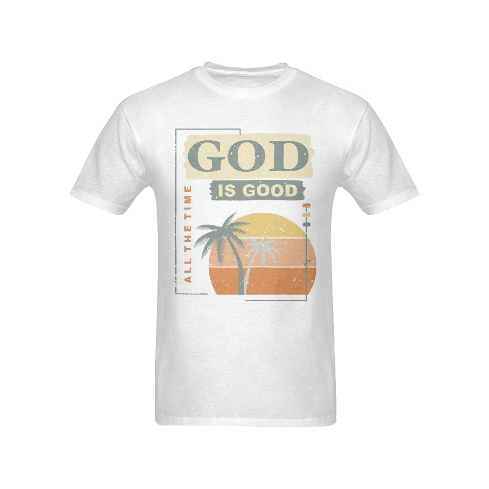 Men’s Christian T-Shirt – Premium Ring-Spun Cotton Faith Graphic Tee