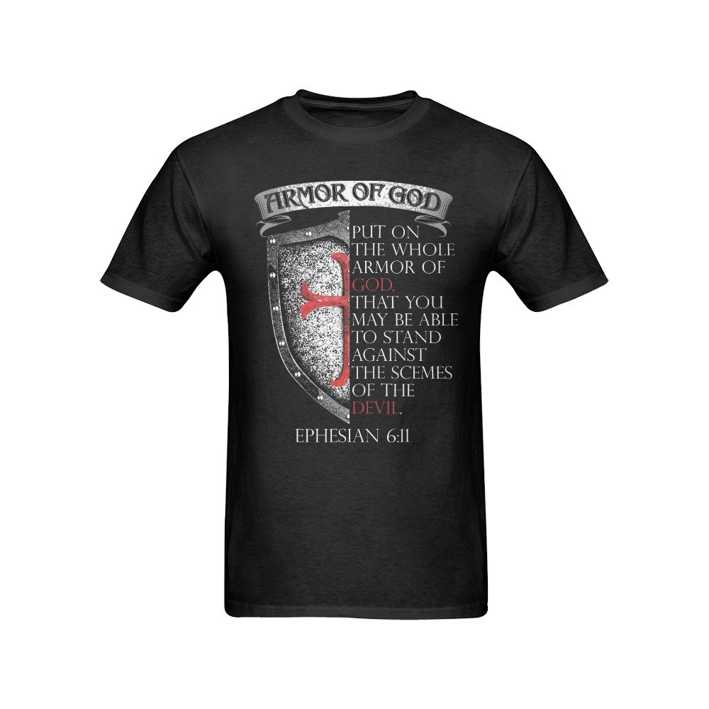Men’s Christian T-Shirt – Premium Ring-Spun Cotton Faith Graphic Tee
