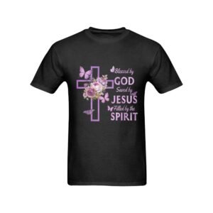 Men’s Christian T-Shirt – Premium Ring-Spun Cotton Faith Graphic Tee