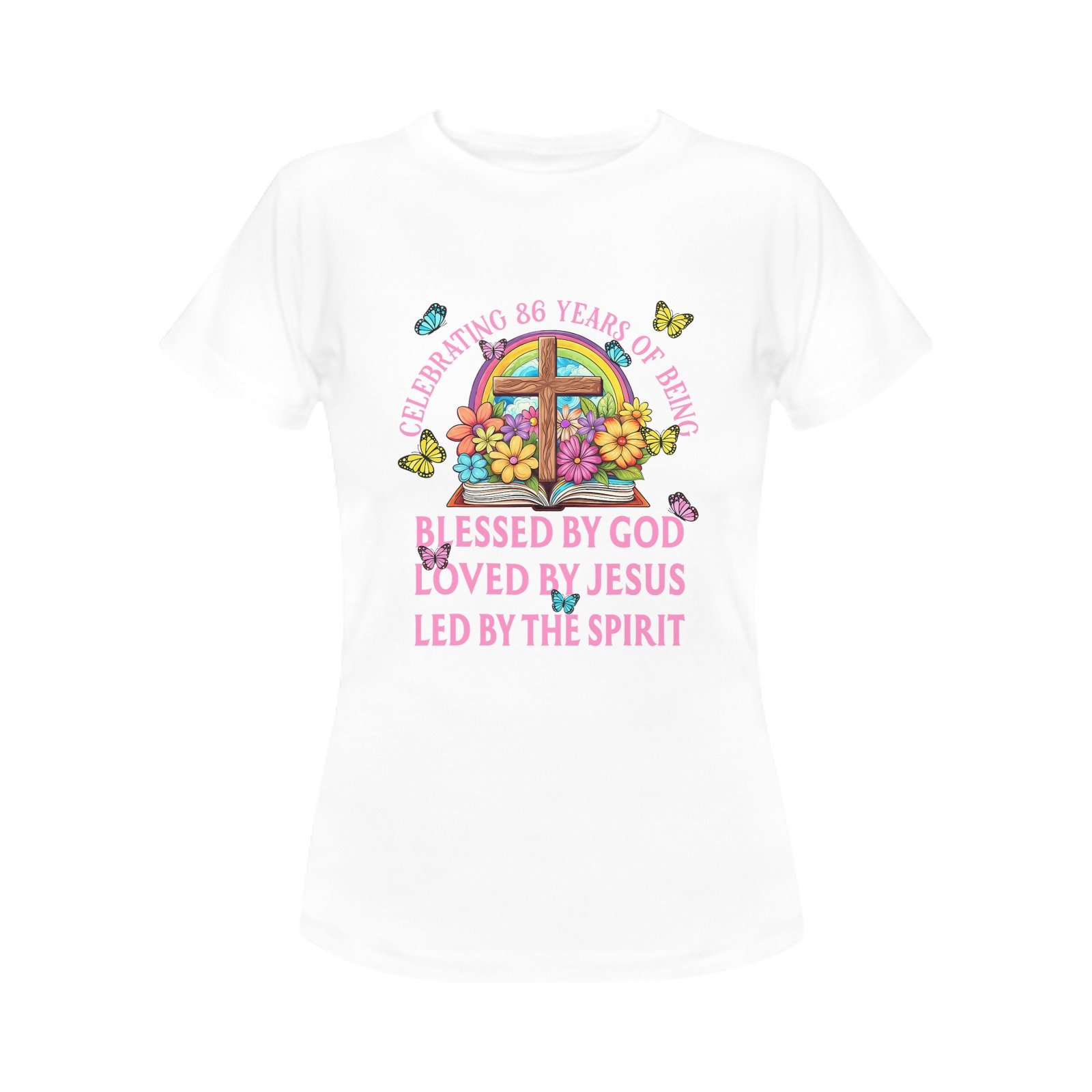 Men’s Christian T-Shirt – Premium Ring-Spun Cotton Faith Graphic Tee - Image 4