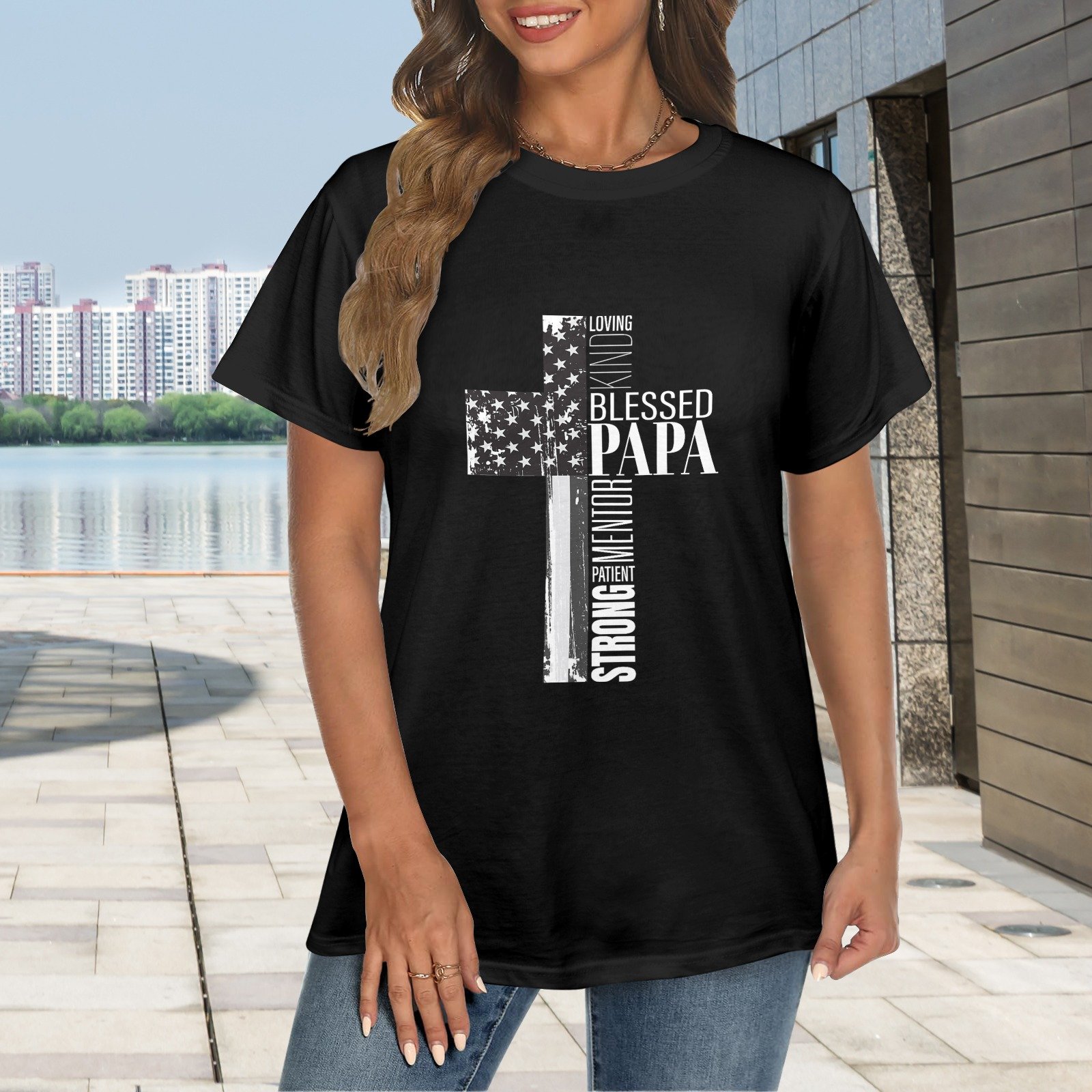 Men’s Christian T-Shirt – Premium Ring-Spun Cotton Faith Graphic Tee