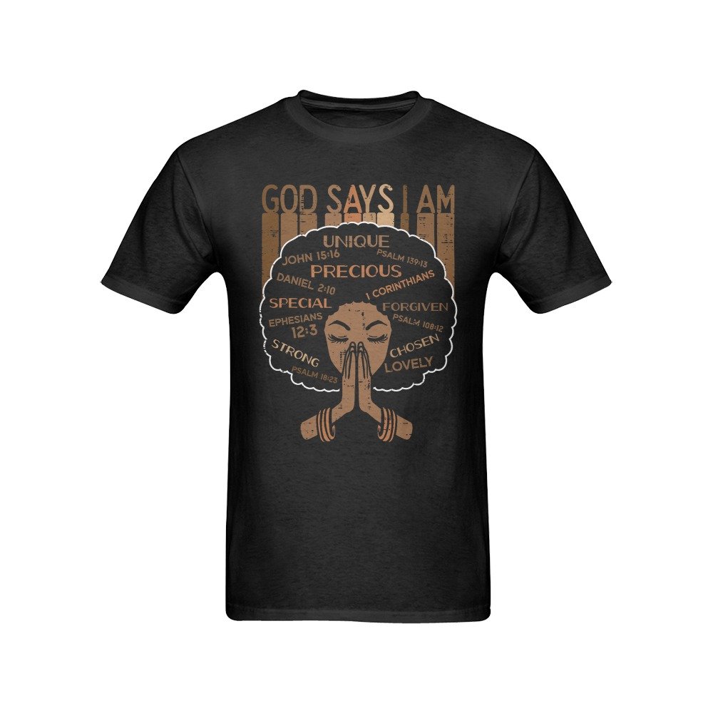 Men’s Christian T-Shirt – Premium Ring-Spun Cotton Faith Graphic Tee