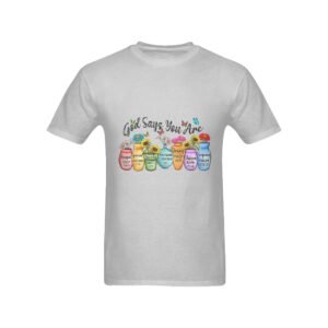 Men’s Christian T-Shirt – Premium Ring-Spun Cotton Faith Graphic Tee