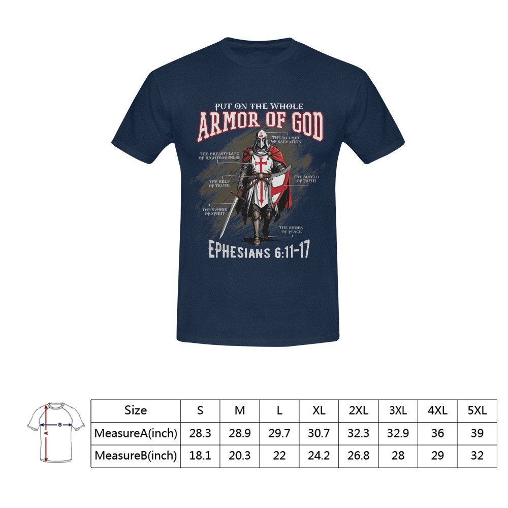 Men’s Christian T-Shirt – Premium Ring-Spun Cotton Faith Graphic Tee - Image 7