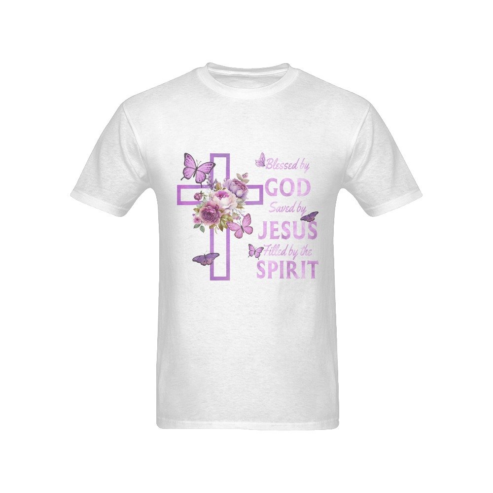 Men’s Christian T-Shirt – Premium Ring-Spun Cotton Faith Graphic Tee