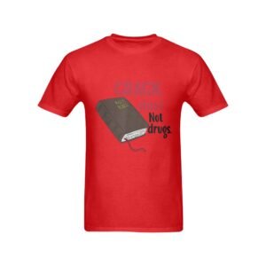 Men’s Christian T-Shirt – Premium Ring-Spun Cotton Faith Graphic Tee