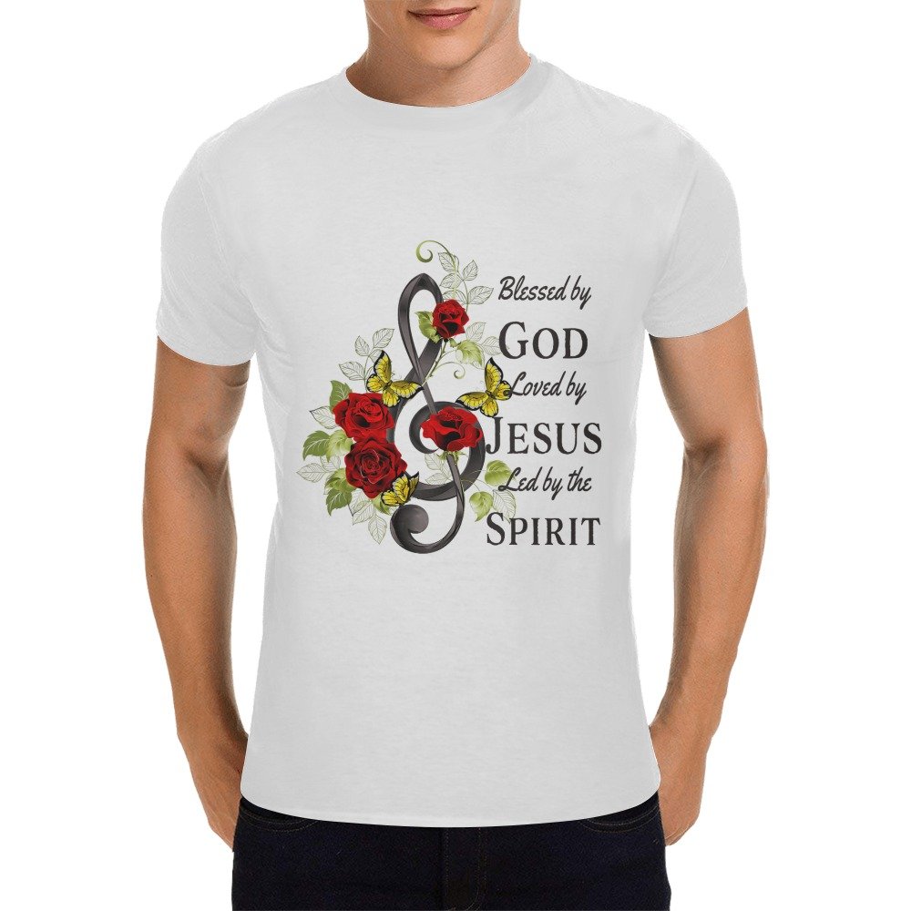Men’s Christian T-Shirt – Premium Ring-Spun Cotton Faith Graphic Tee - Image 3