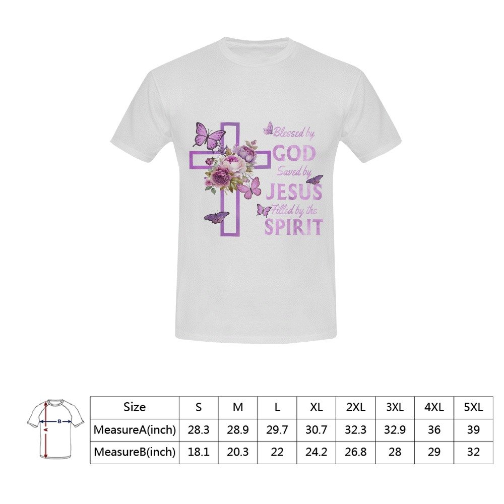 Men’s Christian T-Shirt – Premium Ring-Spun Cotton Faith Graphic Tee - Image 7