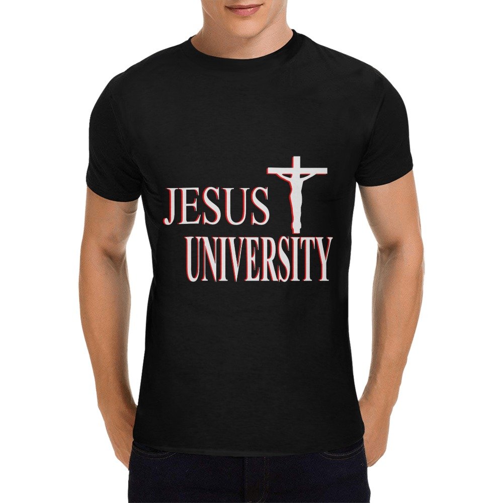 Men’s Christian T-Shirt – Premium Ring-Spun Cotton Faith Graphic Tee - Image 3