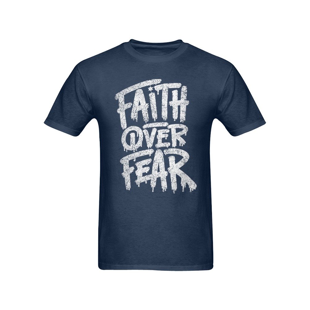 Men’s Christian T-Shirt – Premium Ring-Spun Cotton Faith Graphic Tee