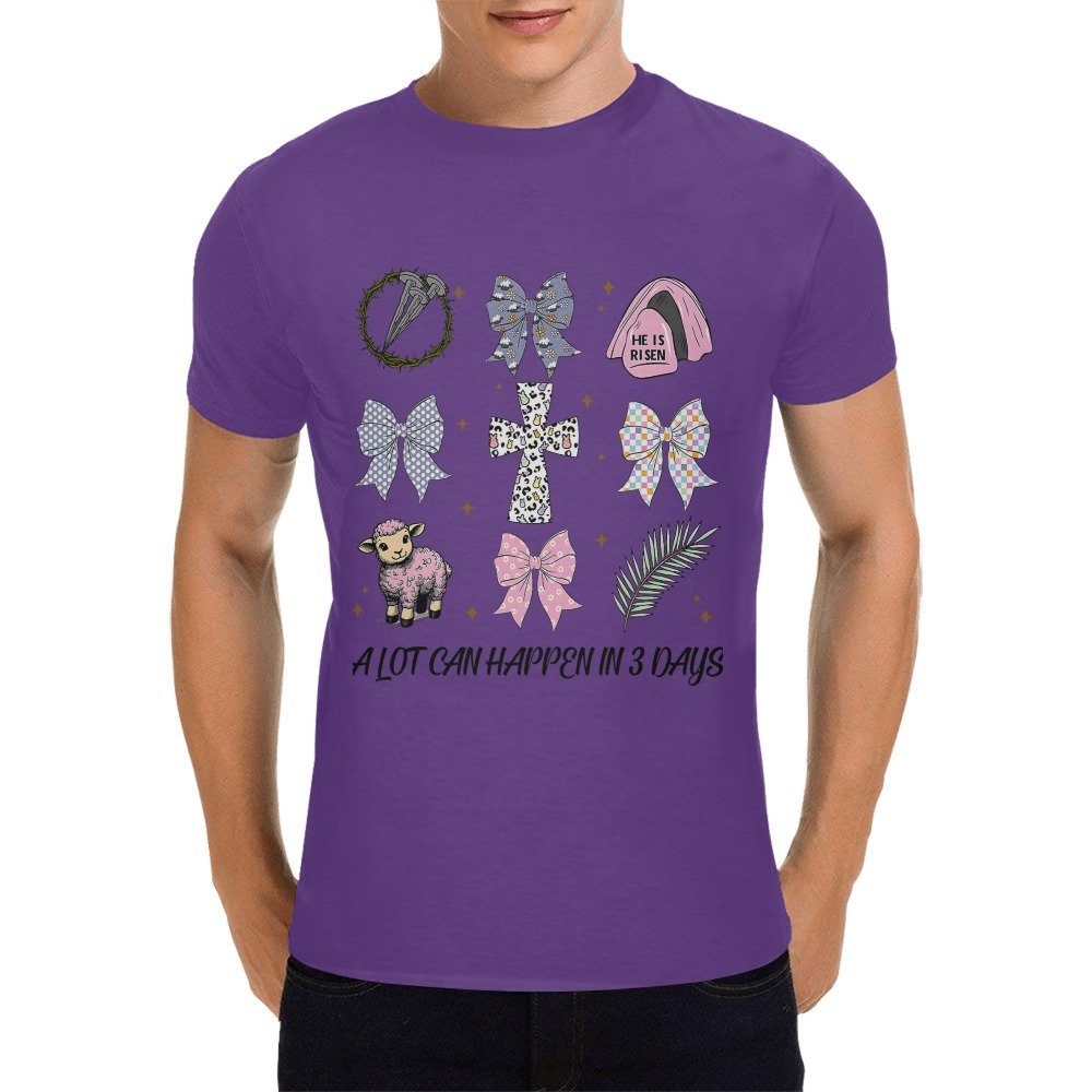 Men's Crewneck Short Sleeve T-Shirt - Image 3