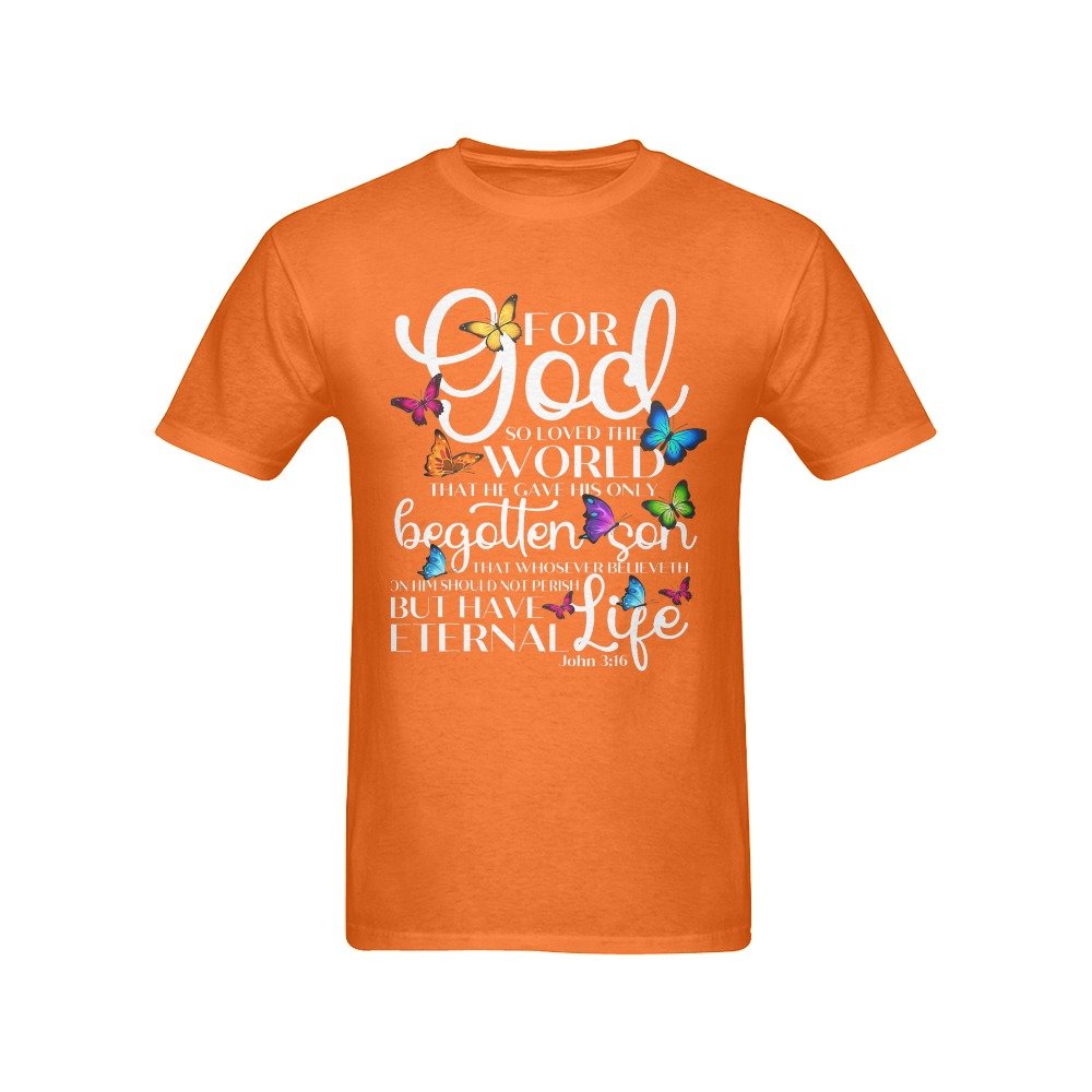 Men’s Christian T-Shirt – Premium Ring-Spun Cotton Faith Graphic Tee