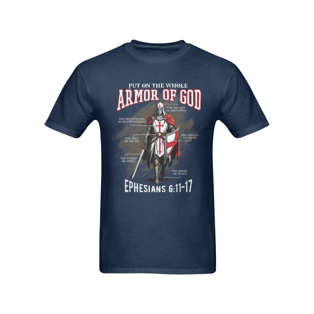 Men’s Christian T-Shirt – Premium Ring-Spun Cotton Faith Graphic Tee