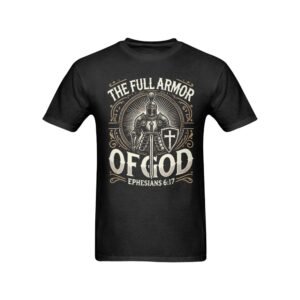 Men’s Christian T-Shirt – Premium Ring-Spun Cotton Faith Graphic Tee