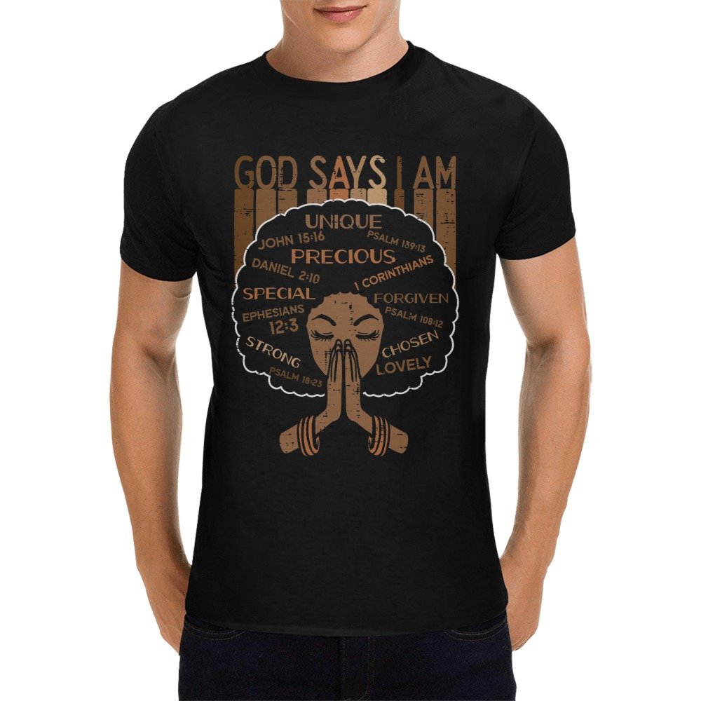 Men’s Christian T-Shirt – Premium Ring-Spun Cotton Faith Graphic Tee - Image 3