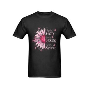 Men’s Christian T-Shirt – Premium Ring-Spun Cotton Faith Graphic Tee