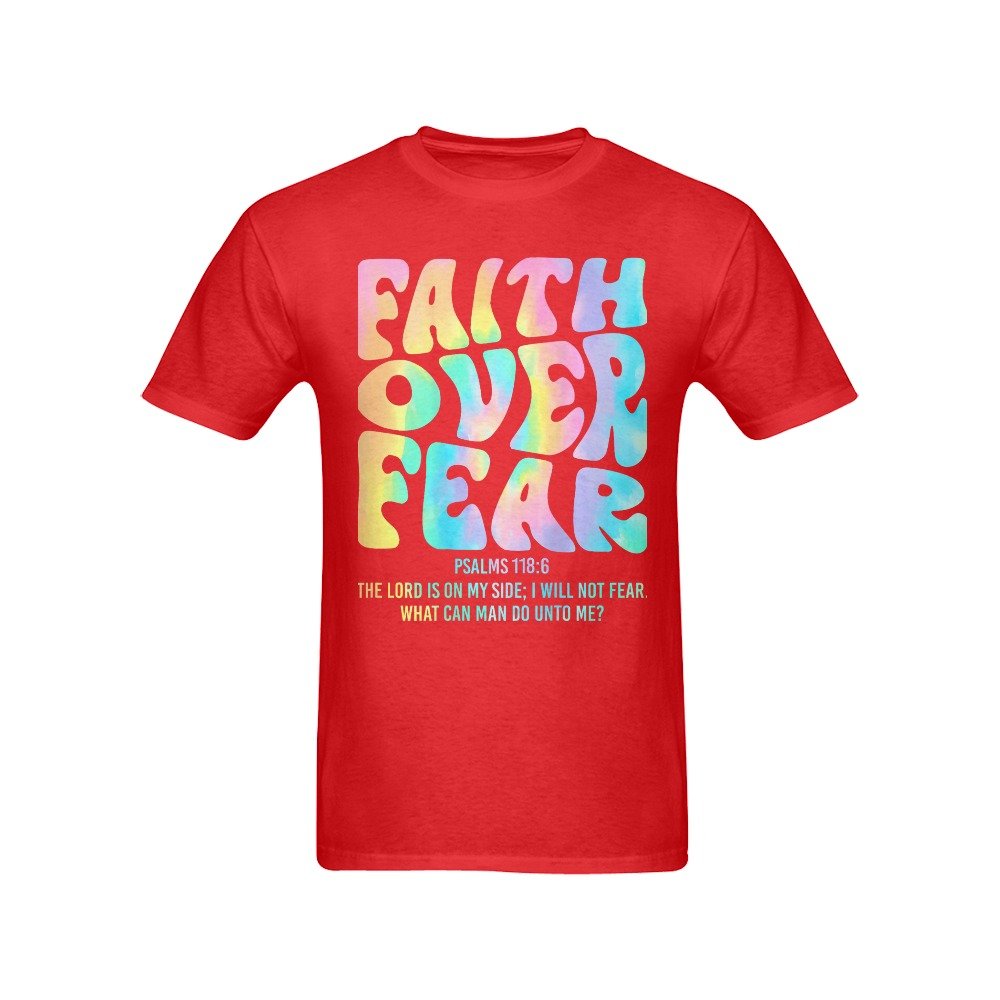 Men’s Christian T-Shirt – Premium Ring-Spun Cotton Faith Graphic Tee
