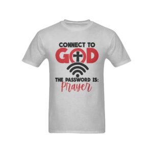 Men’s Christian T-Shirt – Premium Ring-Spun Cotton Faith Graphic Tee