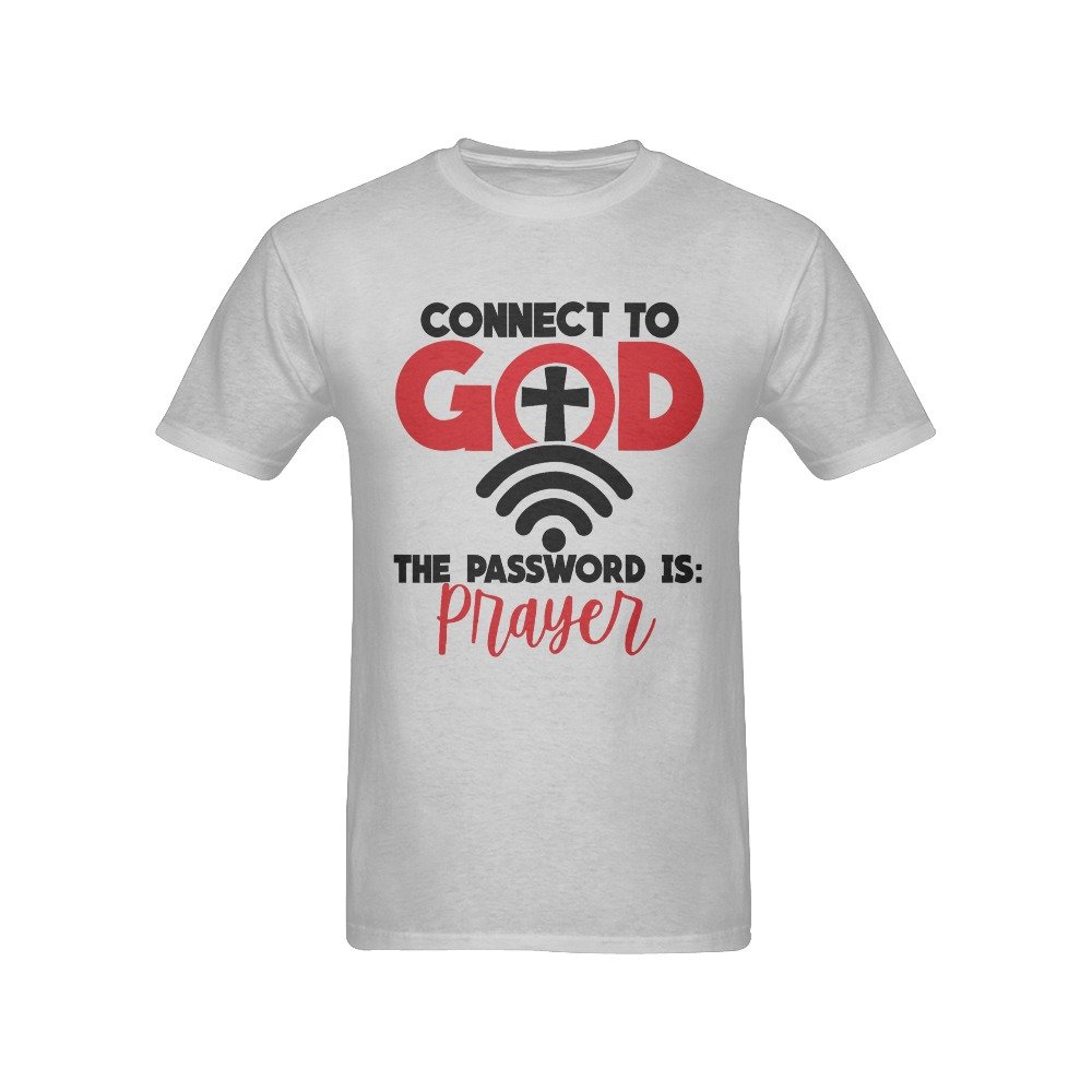 Men’s Christian T-Shirt – Premium Ring-Spun Cotton Faith Graphic Tee