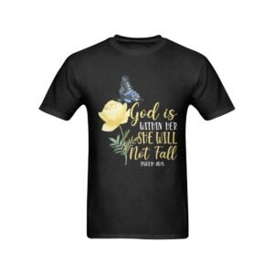 Men’s Christian T-Shirt – Premium Ring-Spun Cotton Faith Graphic Tee