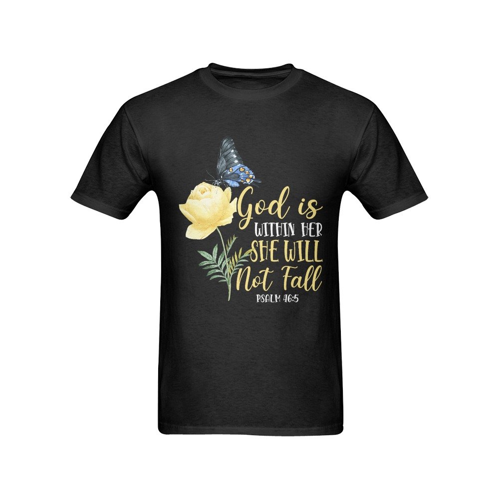 Men’s Christian T-Shirt – Premium Ring-Spun Cotton Faith Graphic Tee
