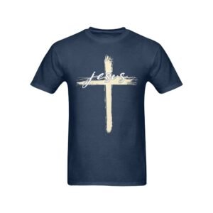 Men’s Christian T-Shirt – Premium Ring-Spun Cotton Faith Graphic Tee