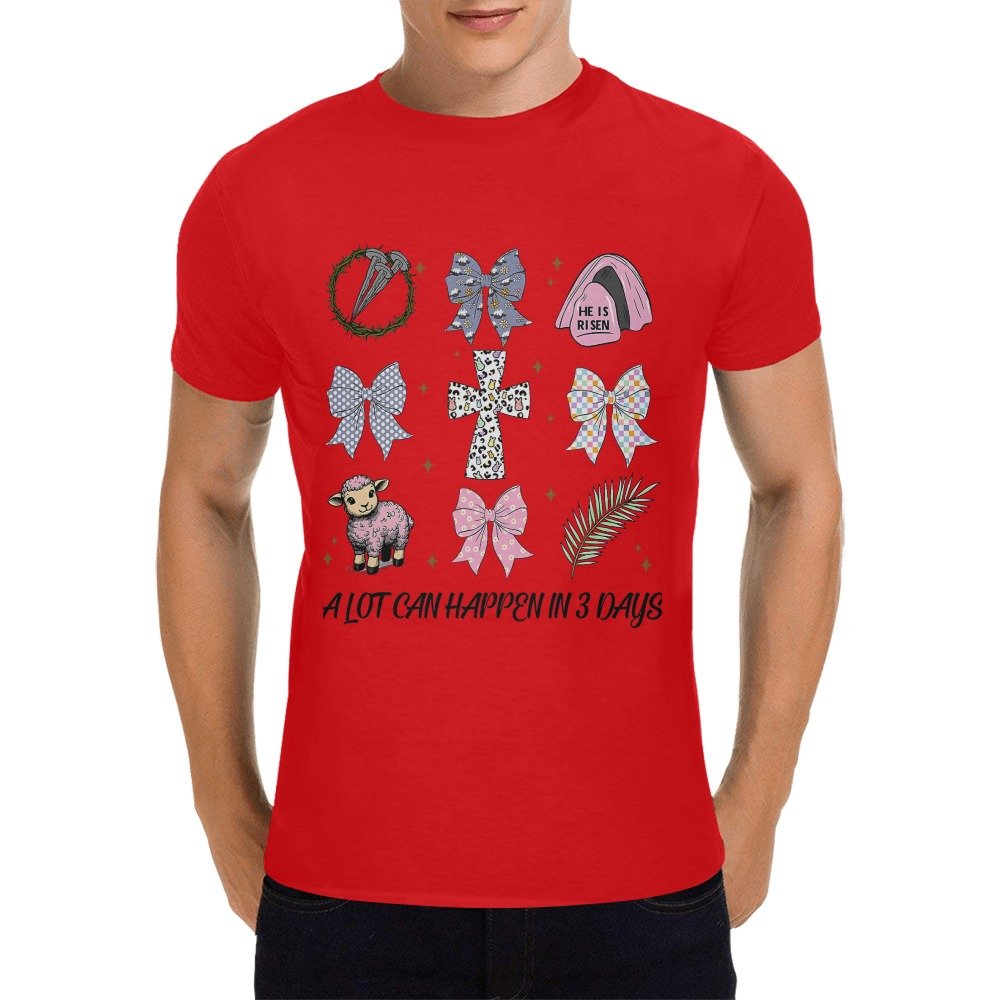 Men's Crewneck Short Sleeve T-Shirt - Image 3