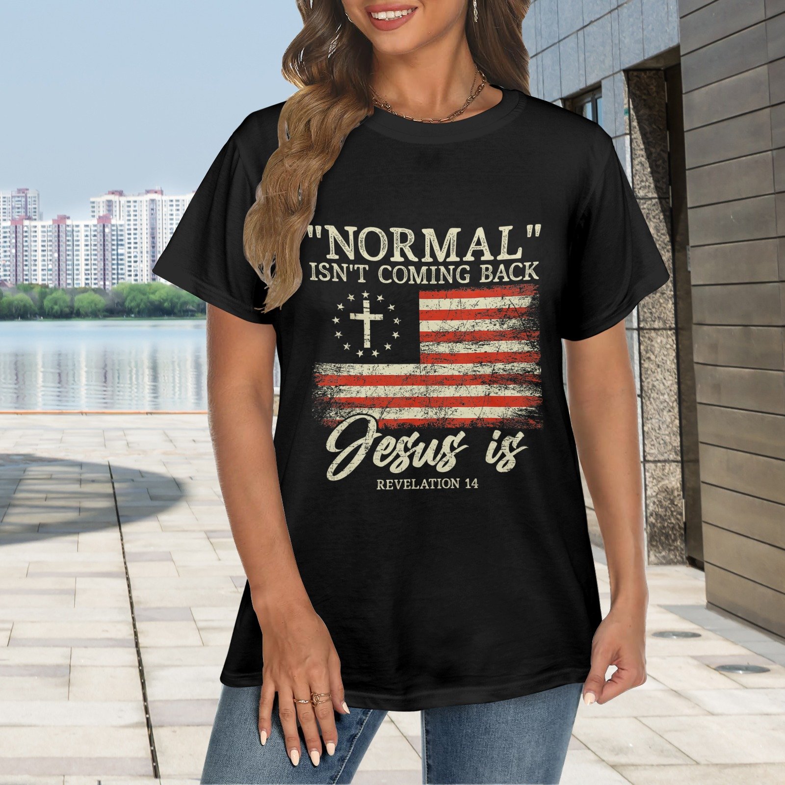 Men’s Christian T-Shirt – Premium Ring-Spun Cotton Faith Graphic Tee