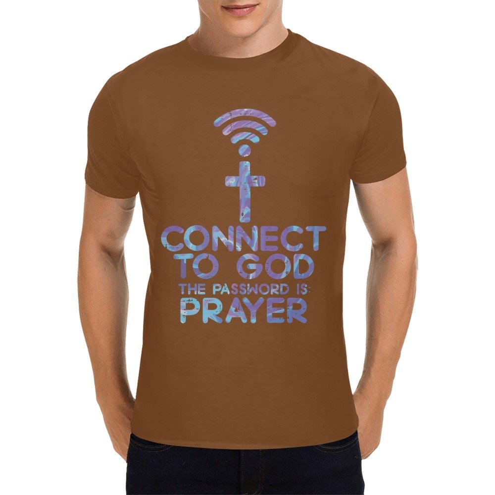 Men’s Christian T-Shirt – Premium Ring-Spun Cotton Faith Graphic Tee - Image 3