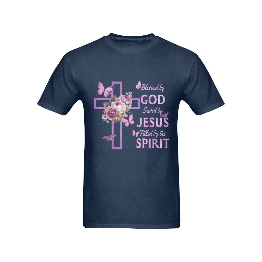 Men’s Christian T-Shirt – Premium Ring-Spun Cotton Faith Graphic Tee