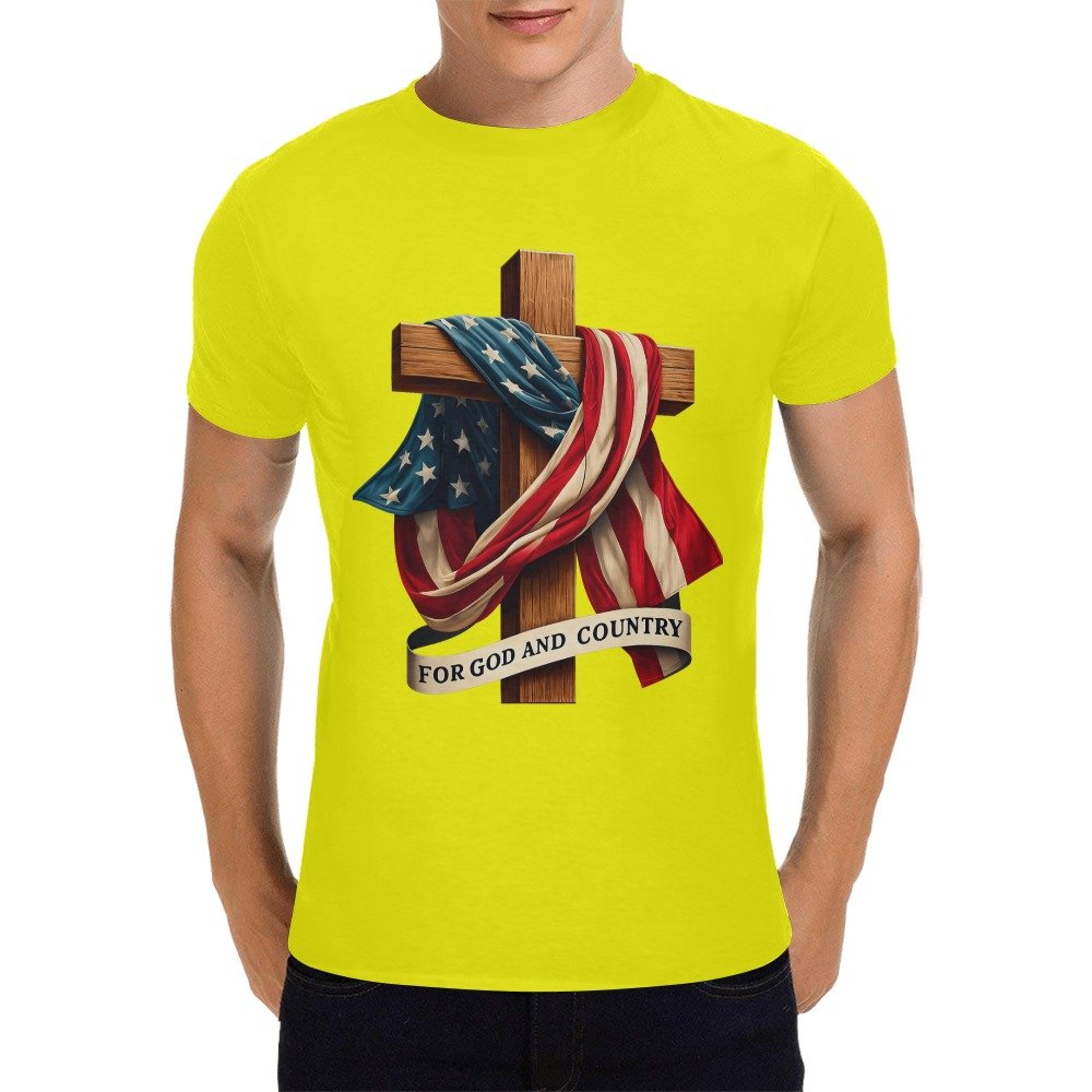 Men’s Christian T-Shirt – Premium Ring-Spun Cotton Faith Graphic Tee - Image 3