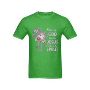 Men’s Christian T-Shirt – Premium Ring-Spun Cotton Faith Graphic Tee