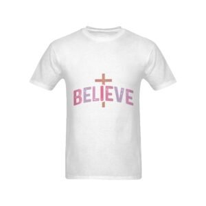 Men’s Christian T-Shirt – Premium Ring-Spun Cotton Faith Graphic Tee