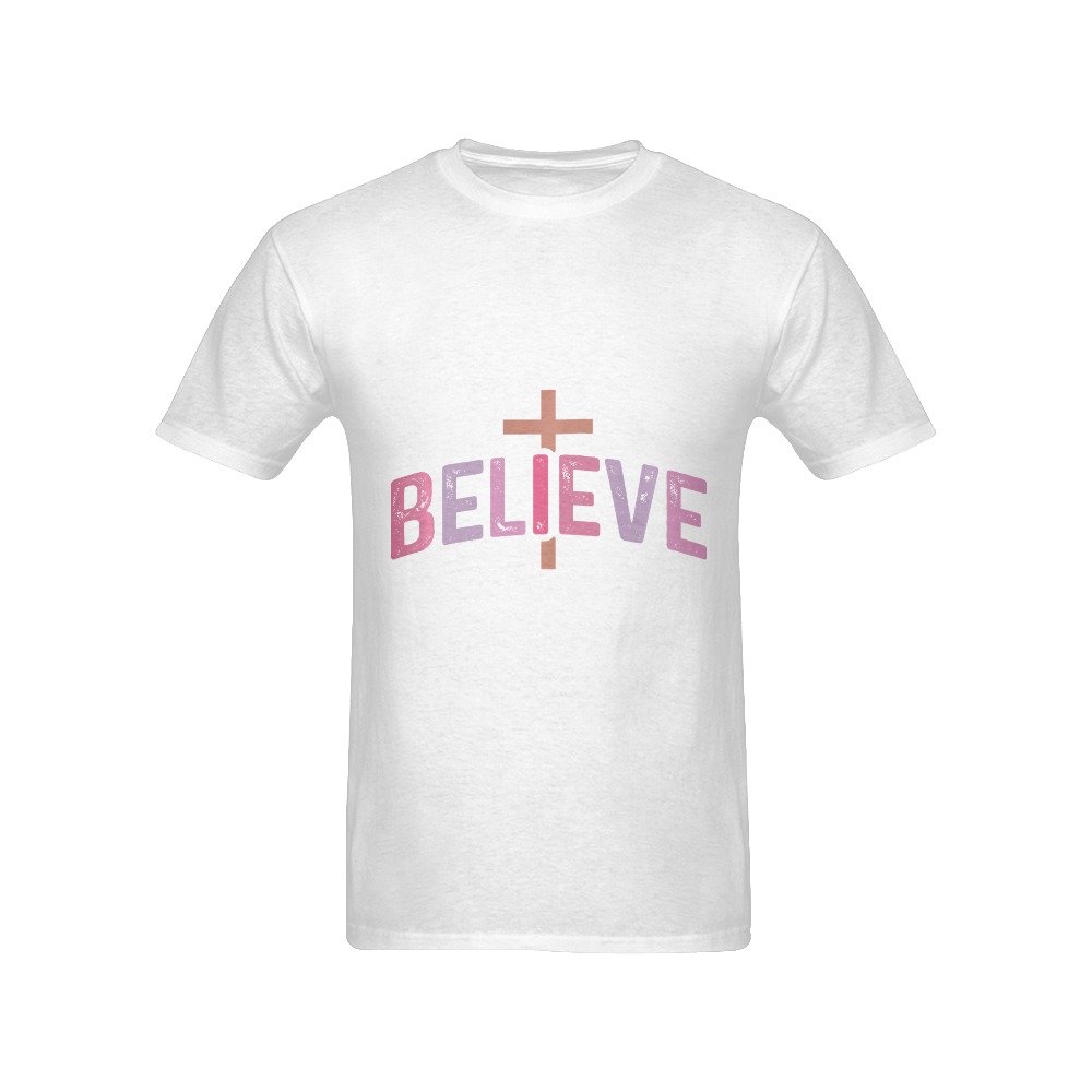 Men’s Christian T-Shirt – Premium Ring-Spun Cotton Faith Graphic Tee