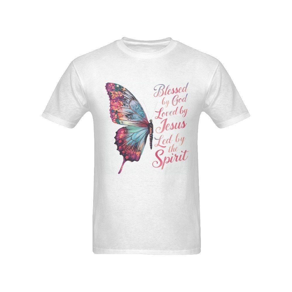 Men’s Christian T-Shirt – Premium Ring-Spun Cotton Faith Graphic Tee
