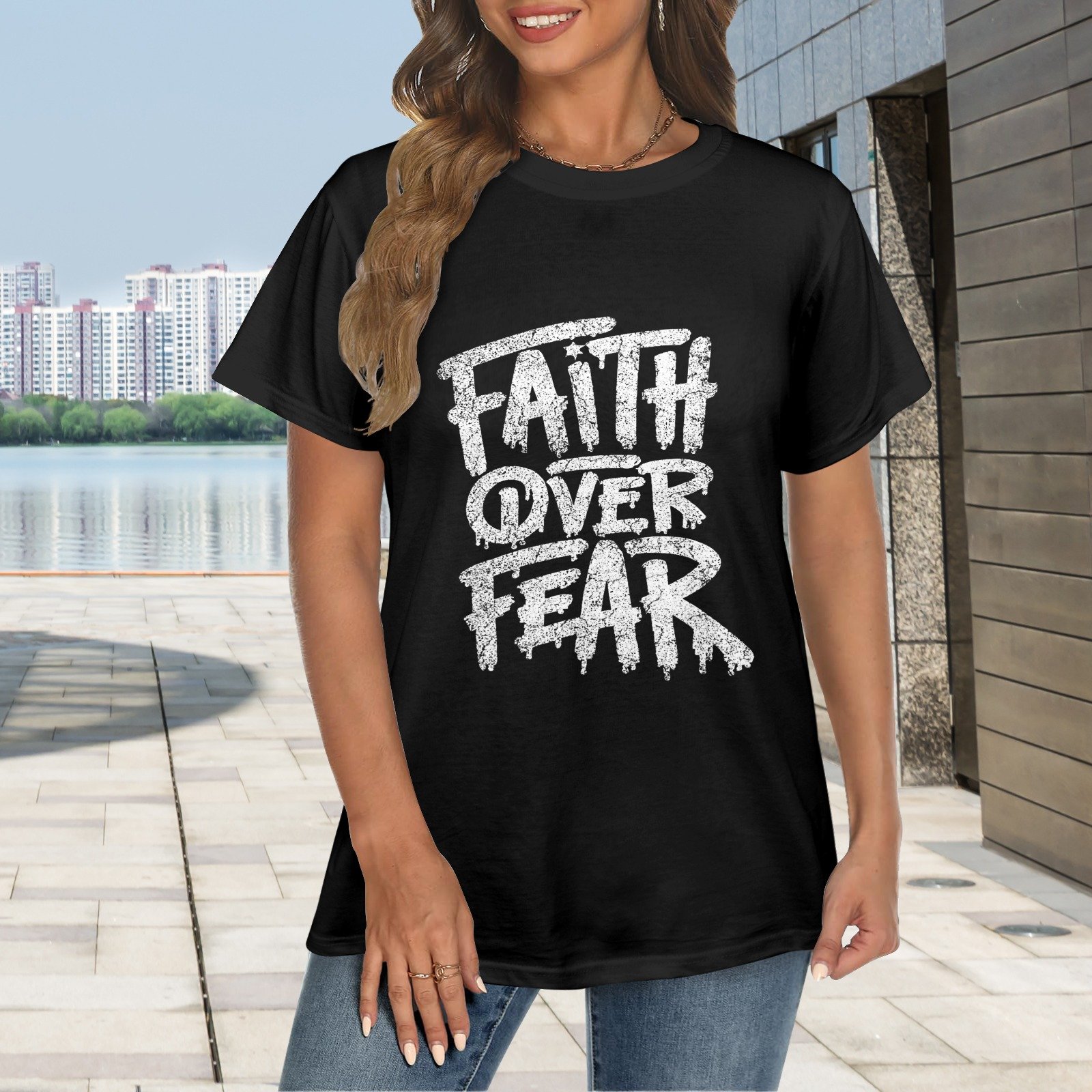 Men’s Christian T-Shirt – Premium Ring-Spun Cotton Faith Graphic Tee
