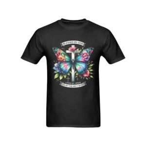Men’s Christian T-Shirt – Premium Ring-Spun Cotton Faith Graphic Tee