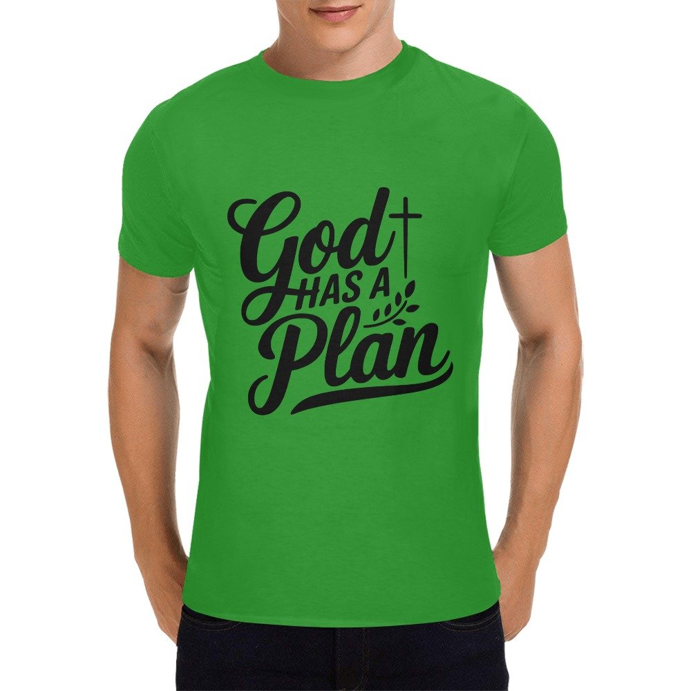 Men’s Christian T-Shirt – Premium Ring-Spun Cotton Faith Graphic Tee - Image 3
