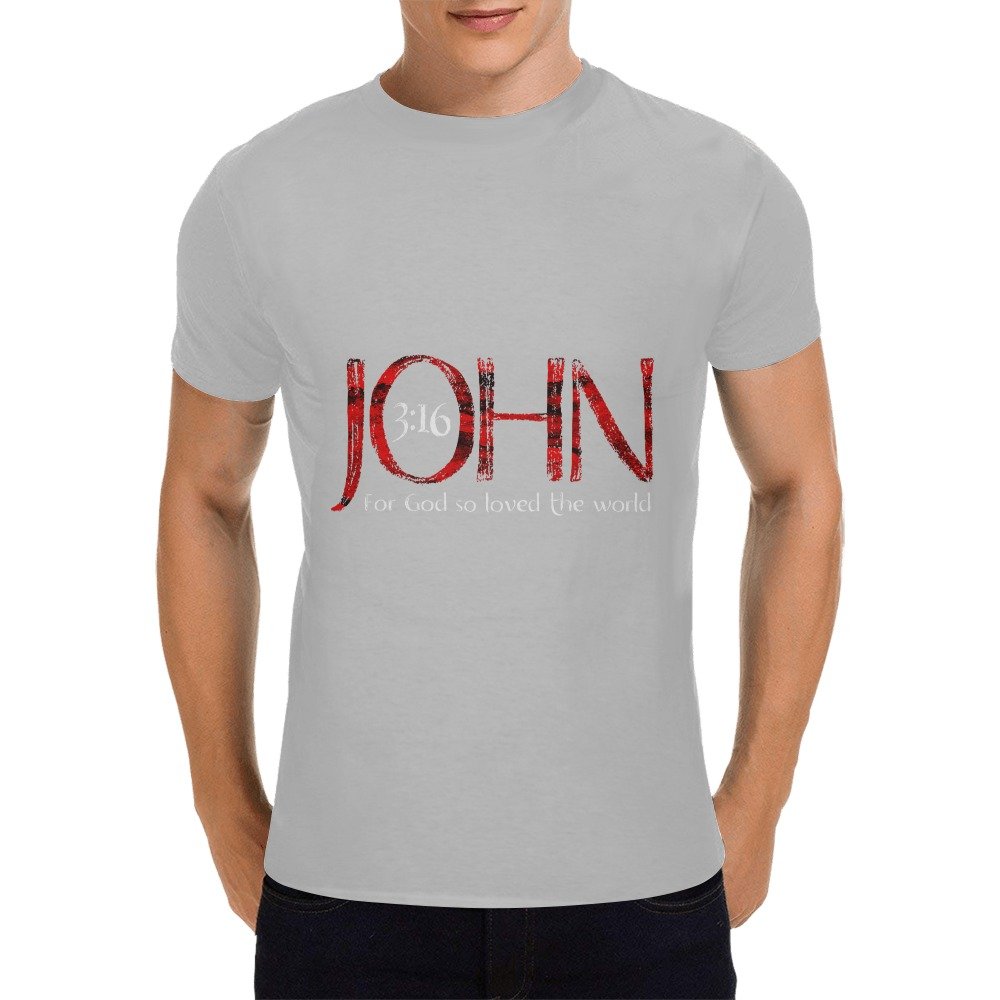 Men’s Christian T-Shirt – Premium Ring-Spun Cotton Faith Graphic Tee - Image 3