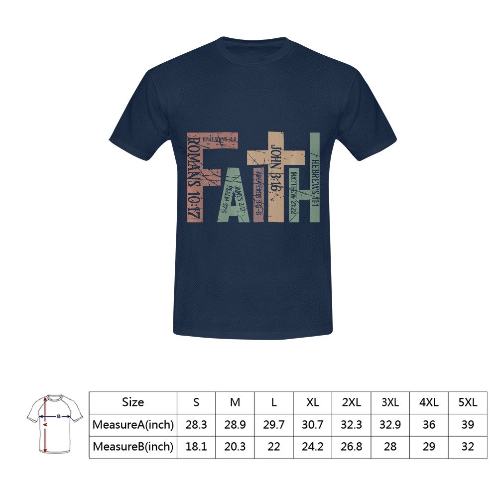 Men’s Christian T-Shirt – Premium Ring-Spun Cotton Faith Graphic Tee - Image 7
