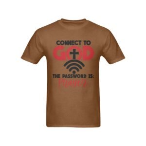 Men’s Christian T-Shirt – Premium Ring-Spun Cotton Faith Graphic Tee