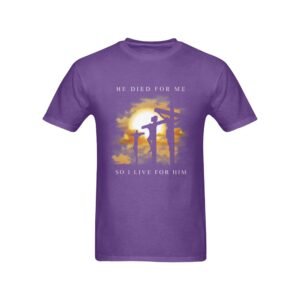 Men’s Christian T-Shirt – Premium Ring-Spun Cotton Faith Graphic Tee
