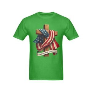 Men’s Christian T-Shirt – Premium Ring-Spun Cotton Faith Graphic Tee